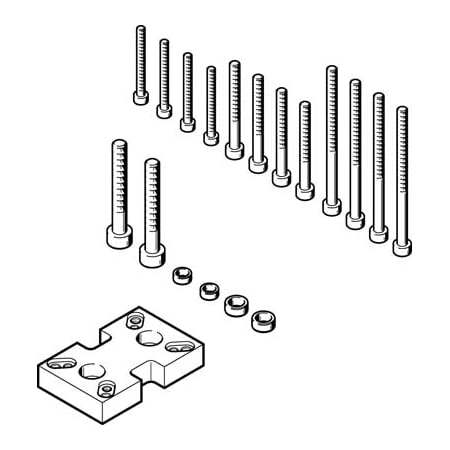 Festo Adapter Kit DHAA-G-Q5-16-B8-16 DHAA-G-Q5-16-B8-16
